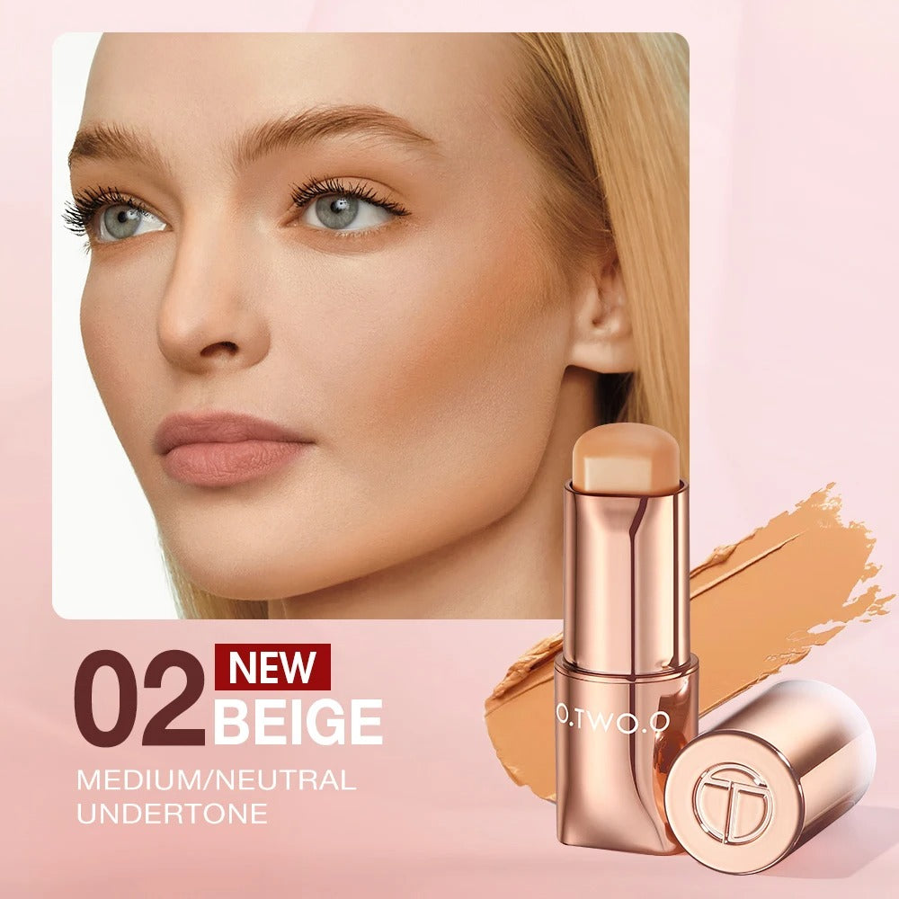 O.TWO.O Contour Stick Cream Long-wear Lightweight Brighten Stick Easy to Sculpt Face Concealer Bronzer Contouring Makeup Pen