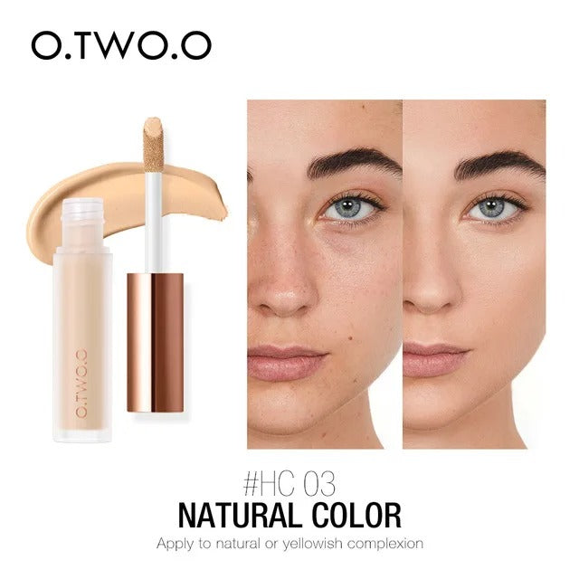 O.TWO.O Makeup Face Concealer Full Coverage Long Lasting Waterproof Liquid Base Eye Dark Circles Concealer